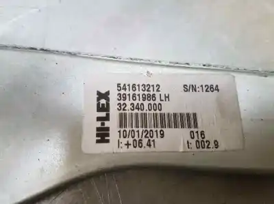 Second-hand car spare part driver left window regulator for opel corsa e design line oem iam references 541613212  39161986