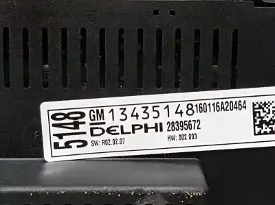 Автозапчасти б/у климат-контроль за opel astra j lim. notchback ссылки oem iam 13435148  28395672