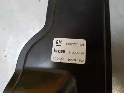 Second-hand car spare part driver left window regulator for opel astra j lim. notchback oem iam references 13350757  912048110