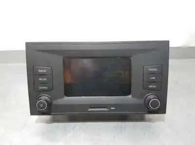 Second-hand car spare part audio system / radio cd for seat ibiza (6p1) style oem iam references 5f0035888b l40se2 