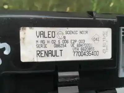 Pezzo di ricambio per auto di seconda mano controllo climatico per renault scenic rx4 (ja0) 1.9 dci salomon riferimenti oem iam 7700435400  69470001