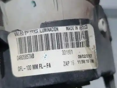 Peça sobressalente para automóvel em segunda mão farol / projetor de nevoeiro direito por dodge avenger sxt referências oem iam 04805857ab  