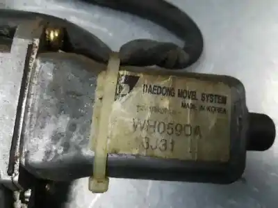 Second-hand car spare part passenger side right window regulator for kia rio rs berlina oem iam references wh059da  