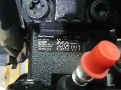 Second-hand car spare part complete engine for renault captur zen oem iam references k9k646  d518795