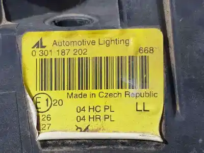 Second-hand car spare part right headlight for bmw serie 3 compact (e46) 318ti oem iam references 301187202  