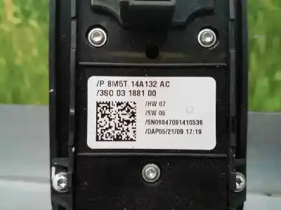 Peça sobressalente para automóvel em segunda mão botão / interruptor elevador vidro dianteiro esquerdo por ford kuga (cbv) trend referências oem iam 8m5t14a132ac  