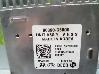 Second-hand car spare part electronic module for kia niro concept oem iam references 96390g5000  