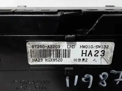 Second-hand car spare part climate control for kia cee´d tech oem iam references 97250a2203  