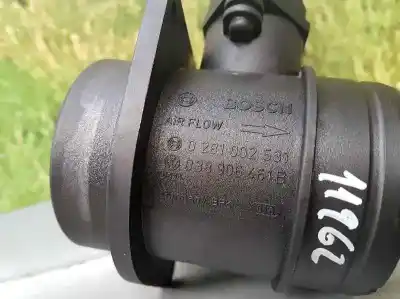 Автозапчастина б/у витратомір повітря для seat ibiza (6j5) reference посилання на oem iam 038906461b  0281002531