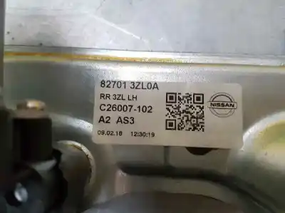 Автозапчастина б/у регулятор склона задній лівий для nissan pulsar (c13) tekna посилання на oem iam 827013zl0a  c26007102