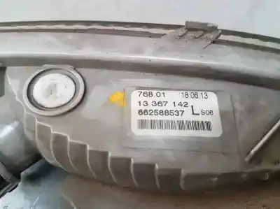 Second-hand car spare part front left headlight for opel astra j lim. selective oem iam references 13367142  