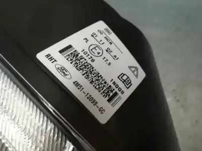 Gebrauchtes Autoersatzteil rechter scheinwerfer zum ford focus focus oem-iam-referenzen 4m5113099gc  