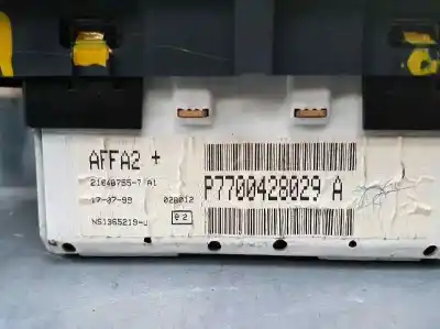 Автозапчастина б/у багатофункційний дисплей для renault clio ii fase i (b/cbo) 1.9 d alize посилання на oem iam p7700428029a  216487557