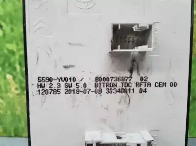 Second-hand car spare part climate control for citroen c1 elle oem iam references 5590yv010  