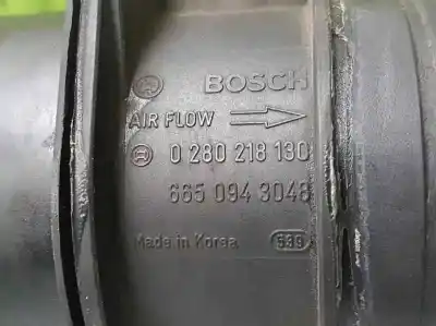 Автозапчастина б/у витратомір повітря для ssangyong rodius xdi посилання на oem iam 6650943048  0280218130