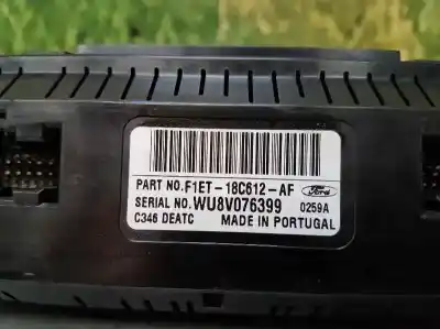 Peça sobressalente para automóvel em segunda mão comando de sofagem (chauffage / ar condicionado) por ford focus lim. (cb8) trend referências oem iam f1et18c612af  