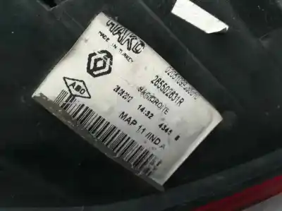 Автозапчастина б/у правий ліхтар для renault clio iv business посилання на oem iam 265502631r  