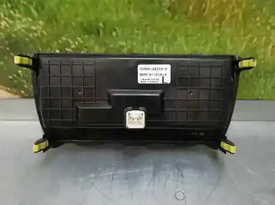 Peça sobressalente para automóvel em segunda mão comando de sofagem (chauffage / ar condicionado) por toyota auris active referências oem iam 5590002220b  8b2061101ni1a