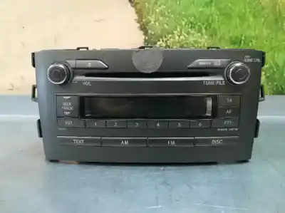 Second-hand car spare part audio system / radio cd for toyota auris active oem iam references 8612002520