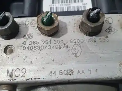 Peça sobressalente para automóvel em segunda mão abs por renault scenic ii confort dynamique referências oem iam 8200038685  0265231300
