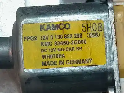 Peça sobressalente para automóvel em segunda mão elevador de vidros traseiro direito por kia magentis active referências oem iam 0130822268  2 pins