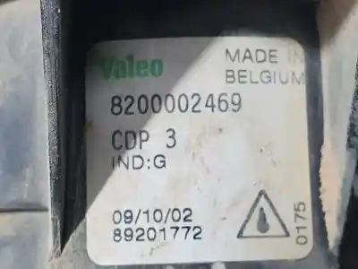 Автозапчасти б/у левая противотуманная фара за renault clio ii fase ii (b/cb0) expression ссылки oem iam 8200002469  89201772