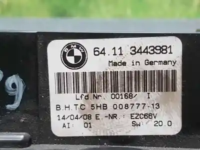 Second-hand car spare part climate control for bmw x3 (e83) 2.0d oem iam references 64113443981 1 pata rota 5hb00877713