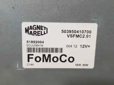 Second-hand car spare part steering control unit for ford ka (ccu) urban oem iam references 51892004  503950410700