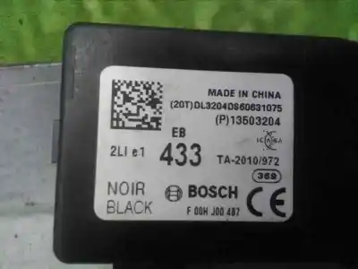 Second-hand car spare part electronic module for opel corsa e expression oem iam references 13503204  f00hj00487