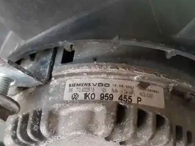 Автозапчастина б/у електро вентилятор для audi a3 (8p) 1.9 tdi ambiente посилання на oem iam 1k0959455p  7726022919