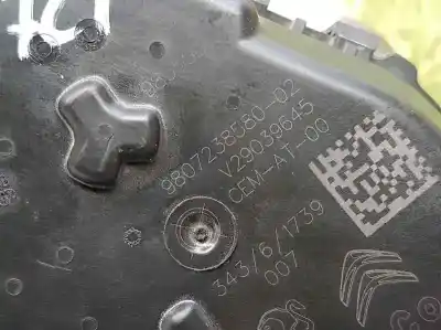 Pezzo di ricambio per auto di seconda mano scatola della farfalla per citroen c4 lim. feel riferimenti oem iam 9807238580  v29039645