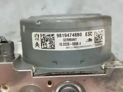 Peça sobressalente para automóvel em segunda mão abs por citroen c4 cactus shine referências oem iam 9819474880  10022008984