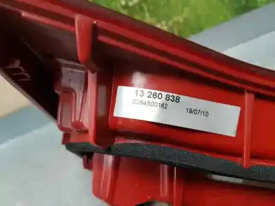 Second-hand car spare part left tailgate light for opel meriva b cosmo oem iam references 13260838  