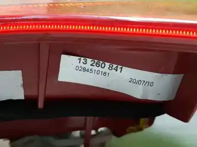 Second-hand car spare part right tailgate light for opel meriva b cosmo oem iam references 13260841  