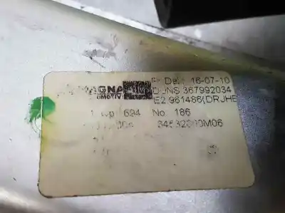 Peça sobressalente para automóvel em segunda mão elevador de vidros traseiro direito por opel meriva b cosmo referências oem iam 367992034  7 pins