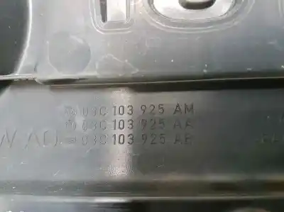 Peça sobressalente para automóvel em segunda mão tampa do motor por seat leon (1p1) reference referências oem iam 03c103925ab 03c103925aa 03c103925am