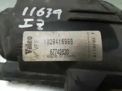 Peça sobressalente para automóvel em segunda mão farol / projetor de nevoeiro esquerdo por seat leon (1m1) sport referências oem iam 1m0941699b  