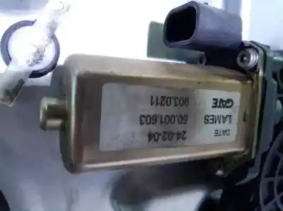 Peça sobressalente para automóvel em segunda mão elevador de vidros dianteiro direito por fiat stilo (192) 1.6 16v referências oem iam  2 pins 