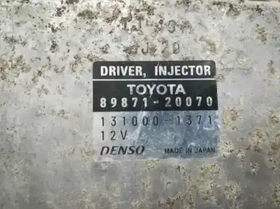 Second-hand car spare part injection pump control unit for lexus is200 (ds2/is2) 220d oem iam references 8987120070  1310001371