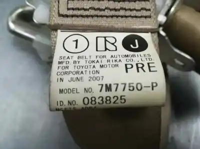 Автозапчасти б/у натяжитель правой подушки безопасности за lexus is200 (ds2/is2) 220d ссылки oem iam 7m7750p  
