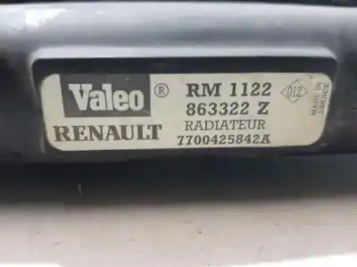 Pezzo di ricambio per auto di seconda mano radiatore d acqua per renault megane i scenic (ja0) 1.6e alize riferimenti oem iam 7700425842a  863322z