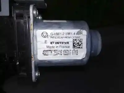 Second-hand car spare part driver left window regulator for citroen c4 lim. feel oem iam references 402277k  inteva, 6 pins