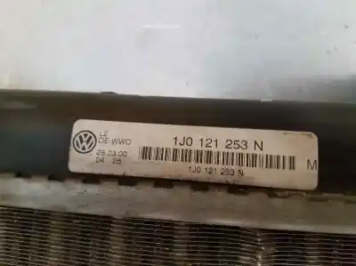 Автозапчастина б/у водяний радіатор для seat toledo (1m2) select посилання на oem iam 1j0121253n  