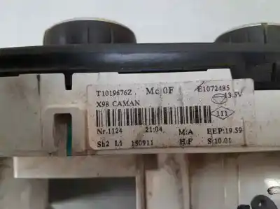 Peça sobressalente para automóvel em segunda mão comando de sofagem (chauffage / ar condicionado)  por renault clio iv business referências oem iam 272705324r  e1072485