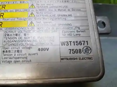 Second-hand car spare part xenon headlights control unit  for mazda 5 (cr) 2.0 (crew) oem iam references w3t15671  