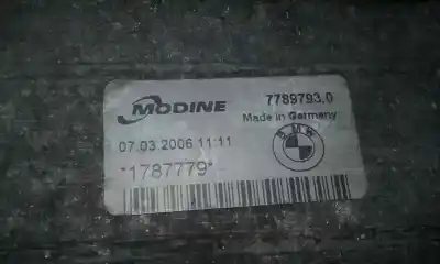 Second-hand car spare part intercooler for bmw x3 (e83) 2.0d oem iam references 77897930  1787779