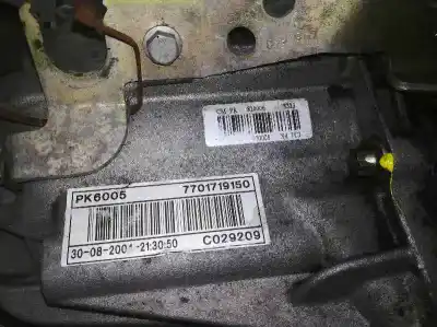 Автозапчастина б/у коробка передач для renault espace iv (jk0) authentique посилання на oem iam pk6005 6velocidades c029209