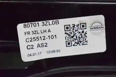 Автозапчасти б/у регулятор стекла переднего левого за nissan pulsar (c13) acenta ссылки oem iam 807013zl0b  6 pins