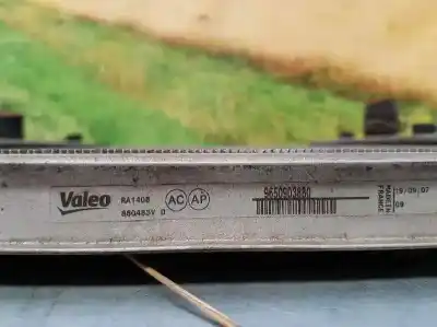 Piesă de schimb auto la mâna a doua radiator de apa pentru peugeot 207 cc básico referințe oem iam 9650903880