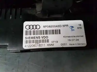 Автозапчастина б/у клімат-контроль для audi a3 (8p) 2.0 tdi посилання на oem iam 8p0820043d  412206018011